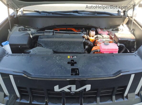 5XYPLESA7VG001043 2027 KIA TELLURIDE Gray Engine compartment view