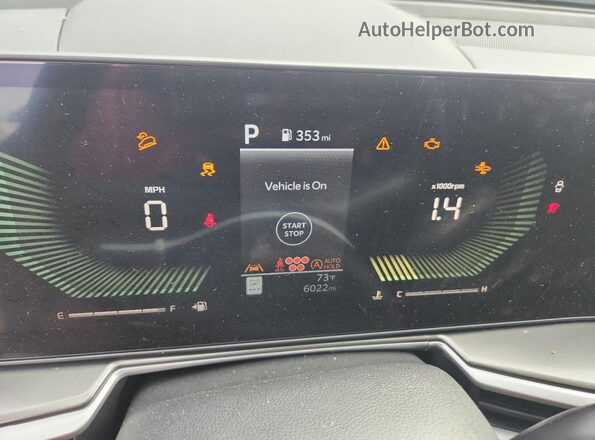 5XYRG4JC0TG449339 2026 KIA SORENTO Black Instrument cluster view