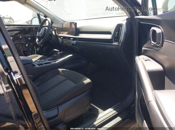 5XYRG4JC2SG346213 2025 KIA SORENTO Black Widok wnętrza z przodu