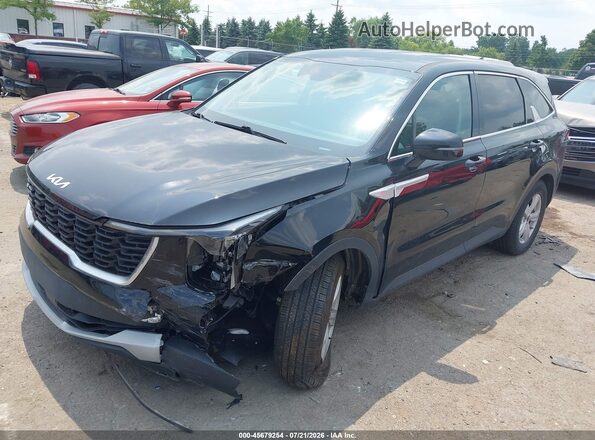 5XYRG4JC2SG349869 2025 KIA SORENTO Черный Передняя левая четверть