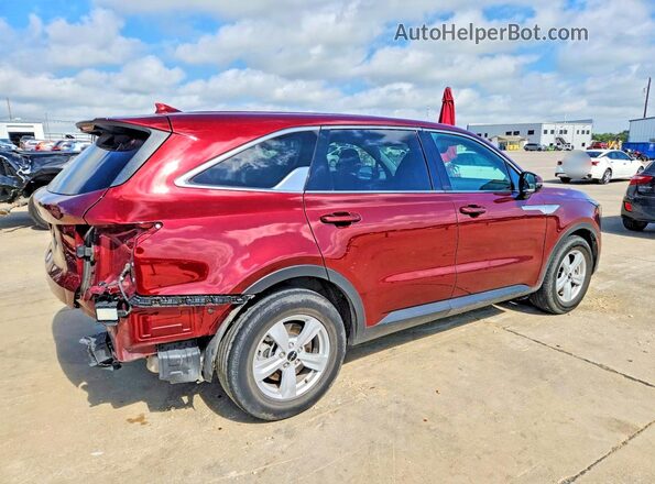 5XYRG4JC3RG282354 2024 KIA SORENTO Burgundy Rear right