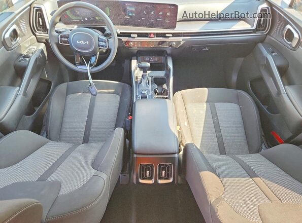 5XYRG4JC3RG282354 2024 KIA SORENTO Burgundy Dashboard view