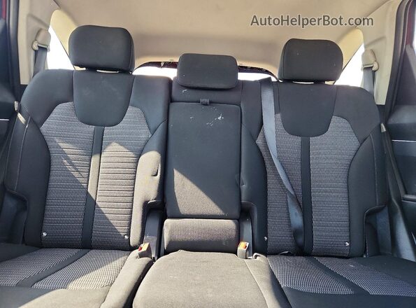 5XYRG4JC3RG282354 2024 KIA SORENTO Burgundy Rear seats view