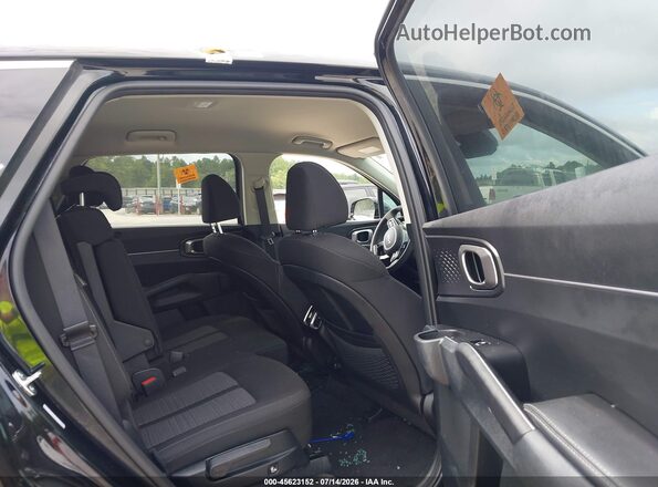 5XYRG4JC3SG372772 2025 KIA SORENTO Black Vista de la etiqueta del VIN