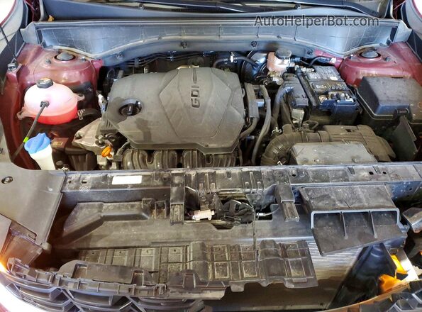 5XYRG4JC4RG308122 2024 KIA SORENTO Maroon Vista del compartimento del motor