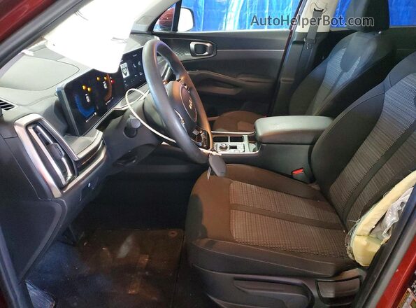 5XYRG4JC4RG308122 2024 KIA SORENTO Maroon Vista interior delantera