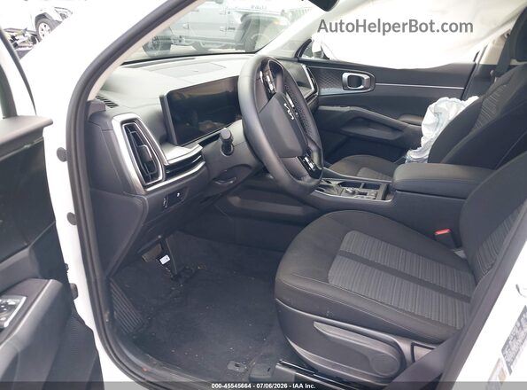 5XYRG4JC5TG424985 2026 KIA SORENTO White წინა სალონის ხედი