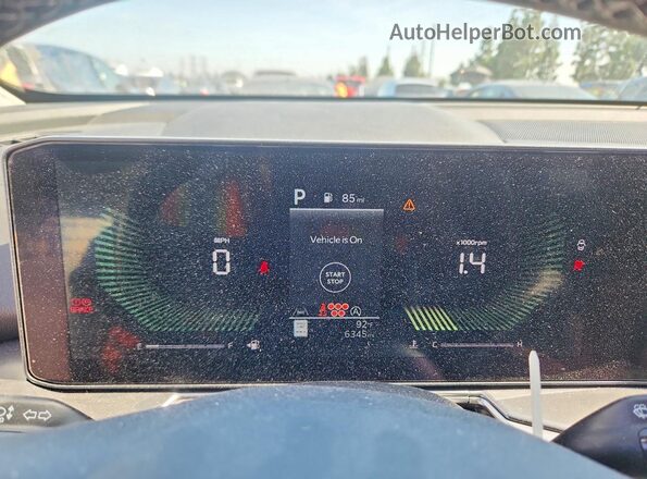 5XYRG4JC8TG419862 2026 KIA SORENTO Black Widok zestawu wskaźników