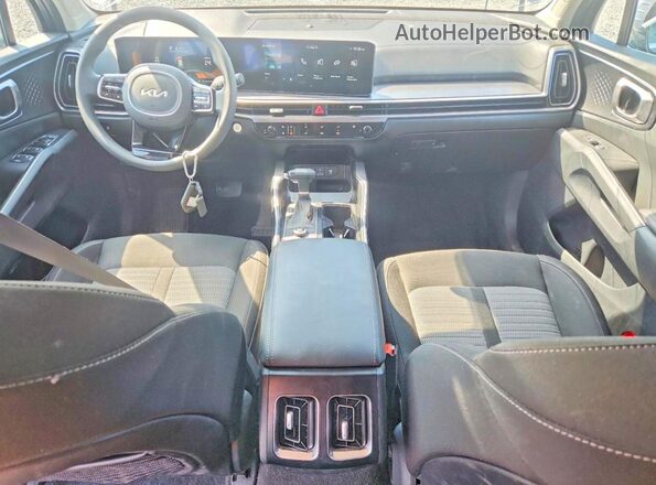 5XYRG4JC9SG394467 2025 KIA SORENTO Gray წინა პანელის ხედი