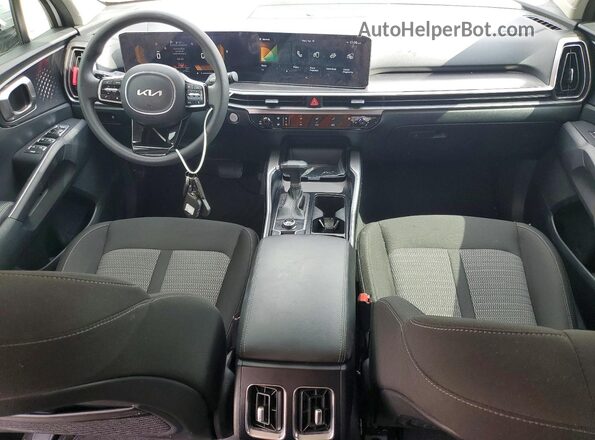5XYRG4JCXRG269889 2024 KIA SORENTO White Dashboard view