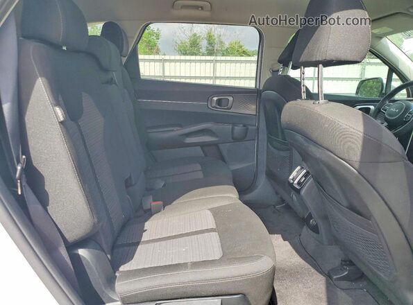 5XYRG4JCXRG269889 2024 KIA SORENTO White Rear seats view