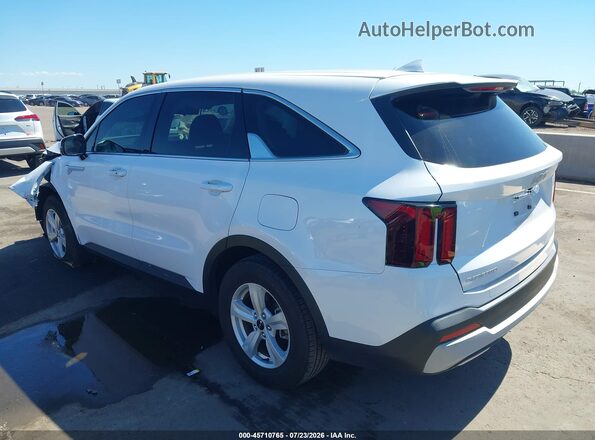 5XYRG4JCXRG299085 2024 KIA SORENTO Белый Задняя левая четверть