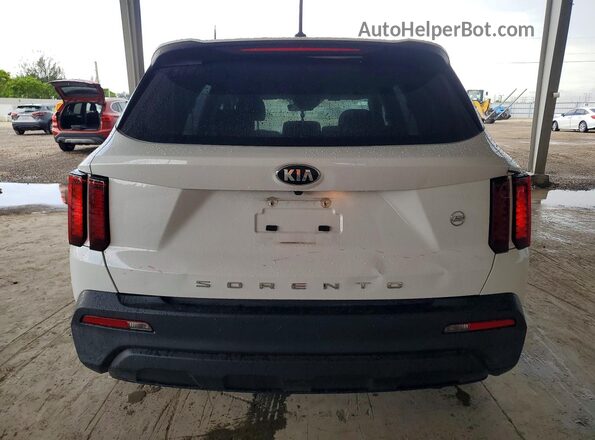5XYRG4LC0MG017851 2021 KIA SORENTO White Rear view