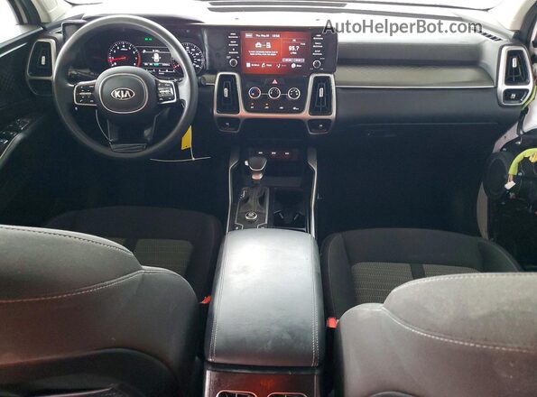 5XYRG4LC0MG017851 2021 KIA SORENTO White Dashboard view