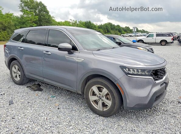 5XYRG4LC0MG068332 2021 KIA SORENTO Серый Передняя правая четверть