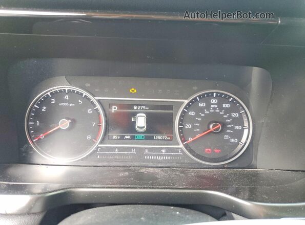 5XYRG4LC0MG068332 2021 KIA SORENTO Серый Вид щитка приборов