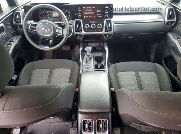 5XYRG4LC0MG068332 2021 KIA SORENTO Серый Вид панели приборов
