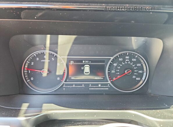 5XYRG4LC1MG004946 2021 KIA SORENTO Белый Вид щитка приборов