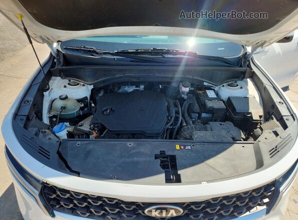 5XYRG4LC1MG004946 2021 KIA SORENTO Белый Вид подкапотного пространства