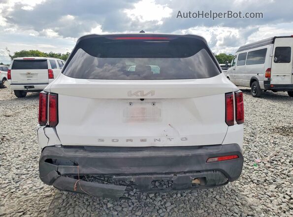 5XYRG4LC1NG116535 2022 KIA SORENTO Белый Вид сзади