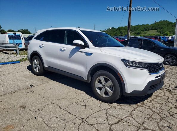 5XYRG4LC1NG142097 2022 KIA SORENTO Белый Передняя правая четверть