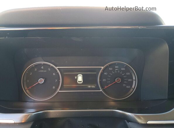5XYRG4LC1NG142097 2022 KIA SORENTO Белый Вид щитка приборов