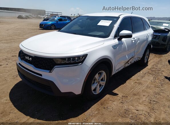 5XYRG4LC1PG215536 2023 KIA SORENTO White Przód lewy