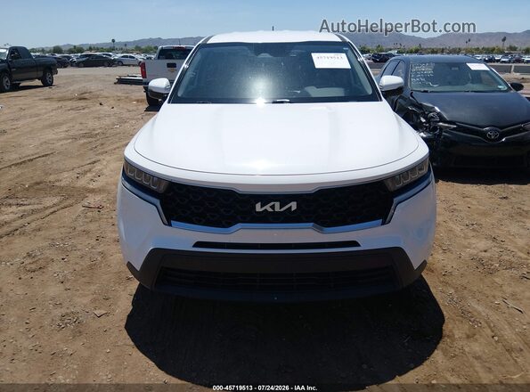 5XYRG4LC1PG215536 2023 KIA SORENTO White Widok zestawu wskaźników