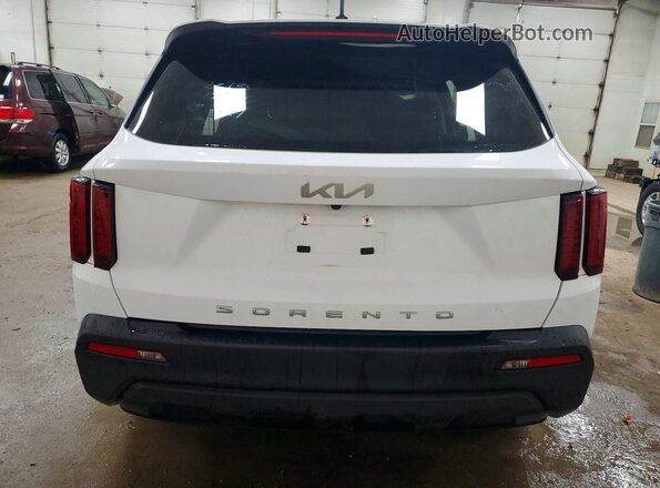 5XYRG4LC2NG158003 2022 KIA SORENTO Белый Вид сзади