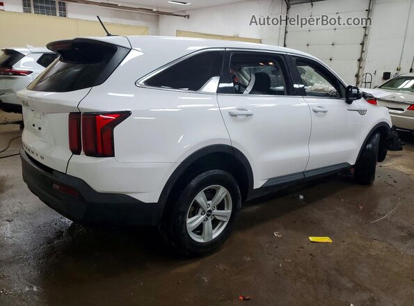 5XYRG4LC2NG158003 2022 KIA SORENTO Белый Задняя правая четверть