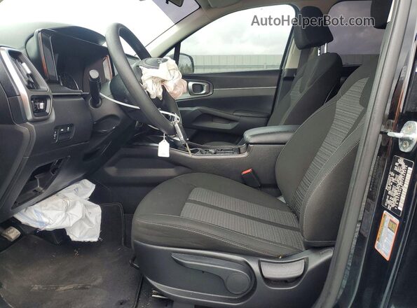 5XYRG4LC2PG163575 2023 KIA SORENTO Black Вид салону спереду