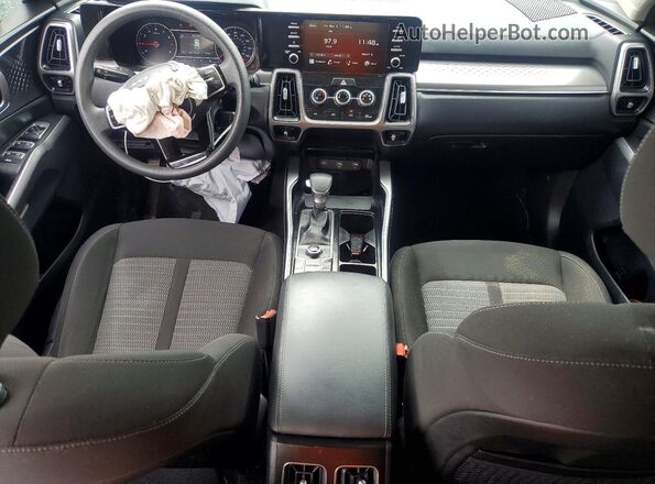 5XYRG4LC2PG163575 2023 KIA SORENTO Black Вид панелі приладів