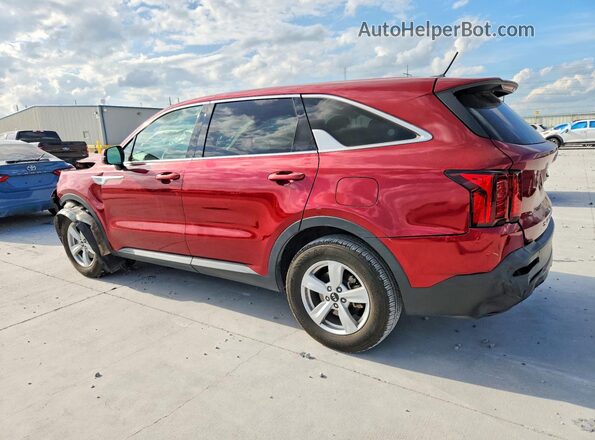 5XYRG4LC3MG028536 2021 KIA SORENTO Burgundy Tył lewy