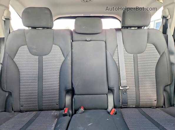 5XYRG4LC3MG028536 2021 KIA SORENTO Burgundy Widok tylnych siedzeń