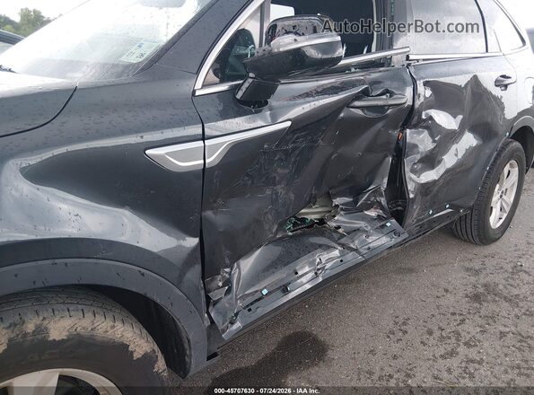5XYRG4LC3PG214856 2023 KIA SORENTO Black Widok z przodu