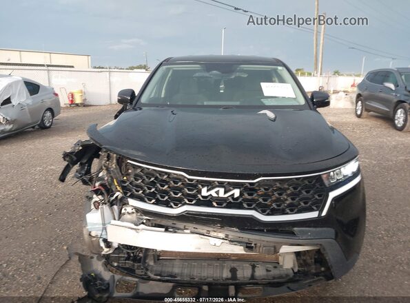 5XYRG4LC4NG080551 2022 KIA SORENTO Black ხელსაწყოთა პანელის ხედი