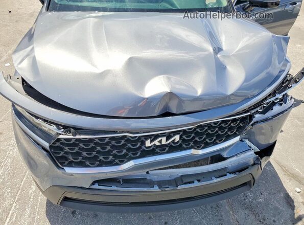5XYRG4LC4PG226854 2023 KIA SORENTO Blue Vista del compartimento del motor