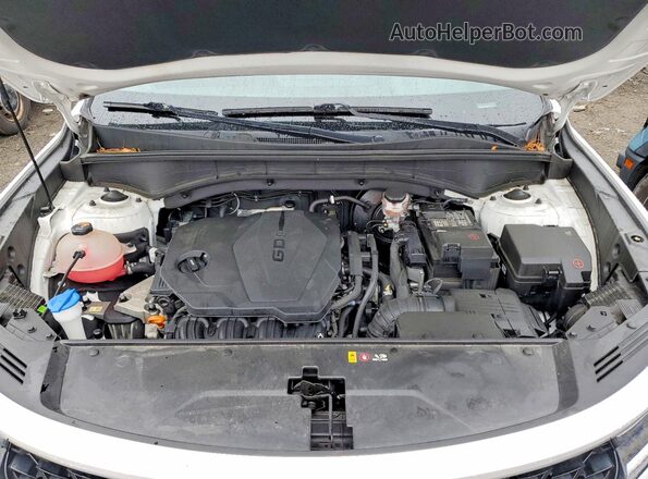 5XYRG4LC5PG205673 2023 KIA SORENTO Белый Вид подкапотного пространства