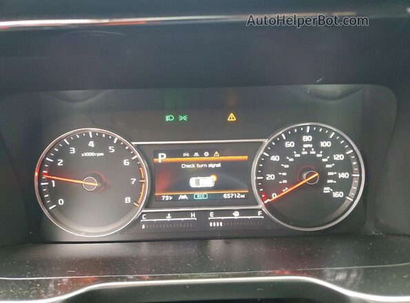 5XYRG4LC5PG205673 2023 KIA SORENTO Белый Вид щитка приборов