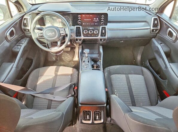 5XYRG4LC6NG089042 2022 KIA SORENTO Gray Вид панелі приладів