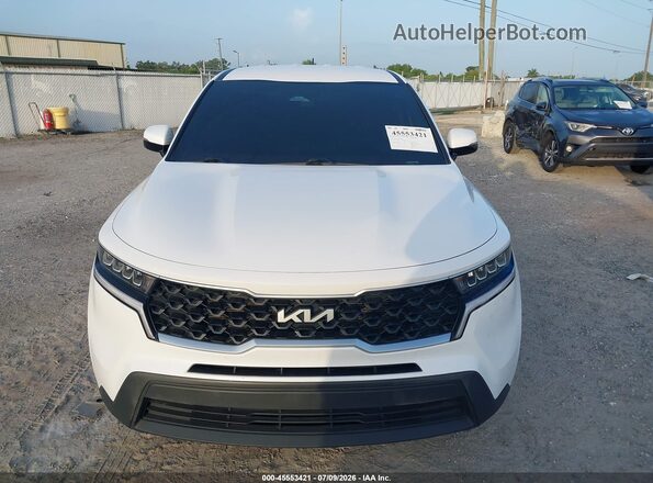 5XYRG4LC6PG186390 2023 KIA SORENTO White Սարքավորումների վահանակի տեսք