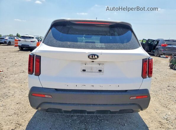 5XYRG4LC7MG067369 2021 KIA SORENTO White Հետևի տեսք