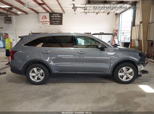 5XYRG4LC8NG098924 2022 KIA SORENTO Gray Widok zestawu wskaźników