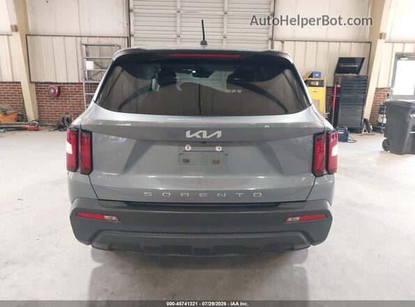5XYRG4LC8NG098924 2022 KIA SORENTO Gray 