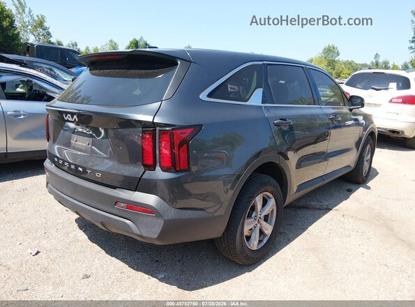5XYRG4LC9NG106559 2022 KIA SORENTO Gray Rear right