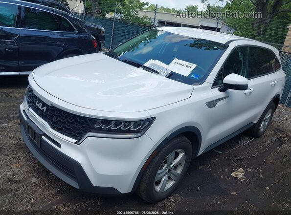 5XYRG4LCXNG141157 2022 KIA SORENTO Белый Передняя левая четверть