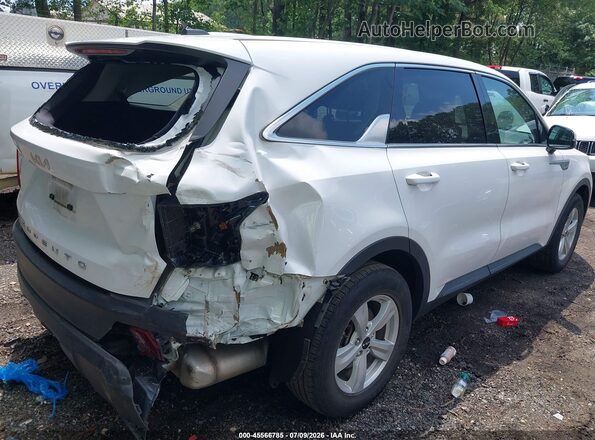 5XYRG4LCXNG141157 2022 KIA SORENTO Белый Задняя правая четверть