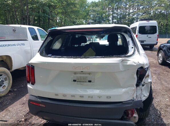 5XYRG4LCXNG141157 2022 KIA SORENTO Белый 