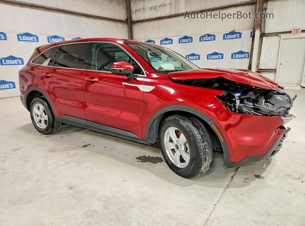 5XYRG4LCXPG204860 2023 KIA SORENTO Red Przód prawy