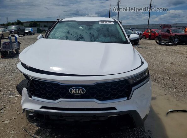 5XYRGDLC0MG006039 2021 KIA SORENTO Серебряный Вид спереди